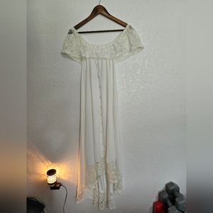 Size small silky long dress